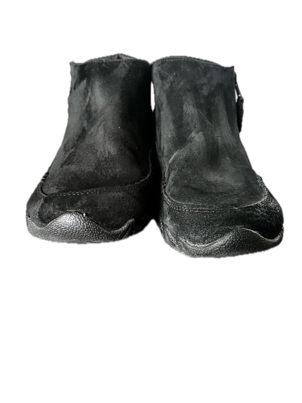 Black Suede women’s Slip-On Comfort Shoes